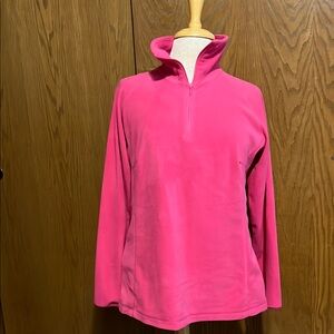 Columbia Pink Quarter-Zip Pullover